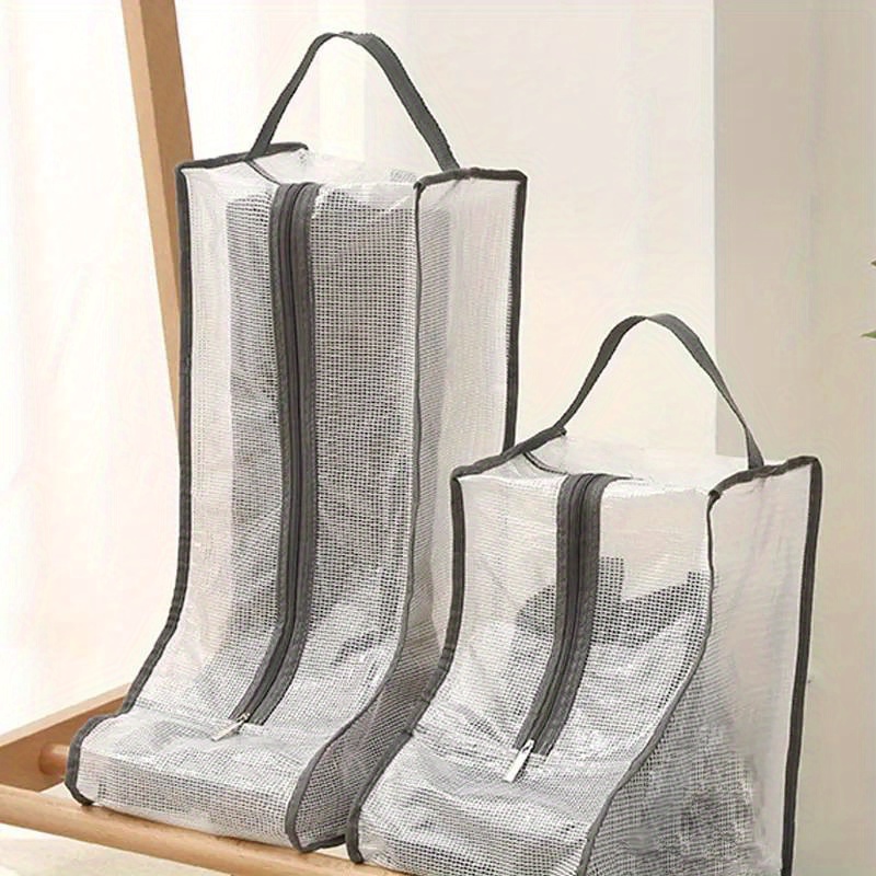 Clear Boot Storage Bag Portable Dust Cover For Short - Temu