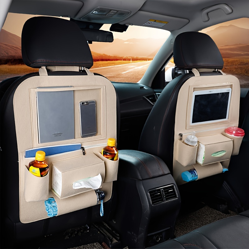 4pcs Universal Autositz Rückenhaken Haken Auto Zubehör Interieur Tragbarer  Kleiderbügel Halter Lagerung für AutoTasche Geldbörse Tuch
