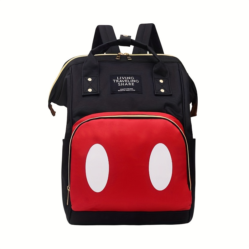 Primark Disney Mickey Mouse Quilted Shoulder Body Tote Backpack Travel Bag