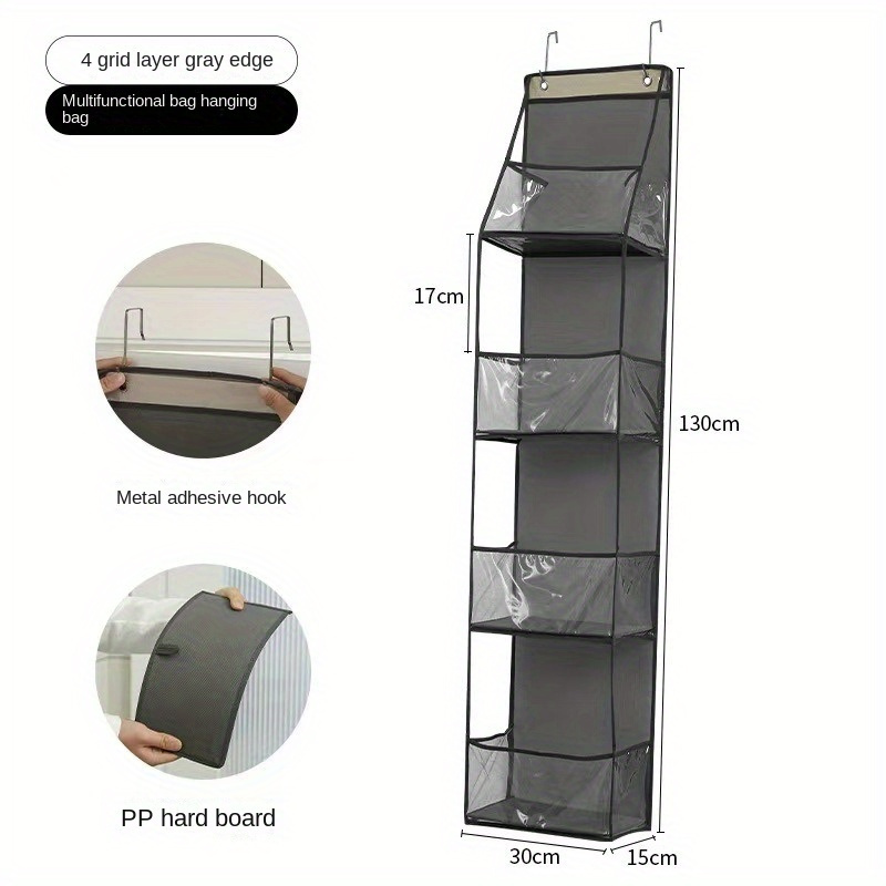 2-Pack over the Door Shoe Rack Wall Hanging Door Shoe Rack Organizer  Adhesive Shoe Organizer Wall Mounted with S-Shape