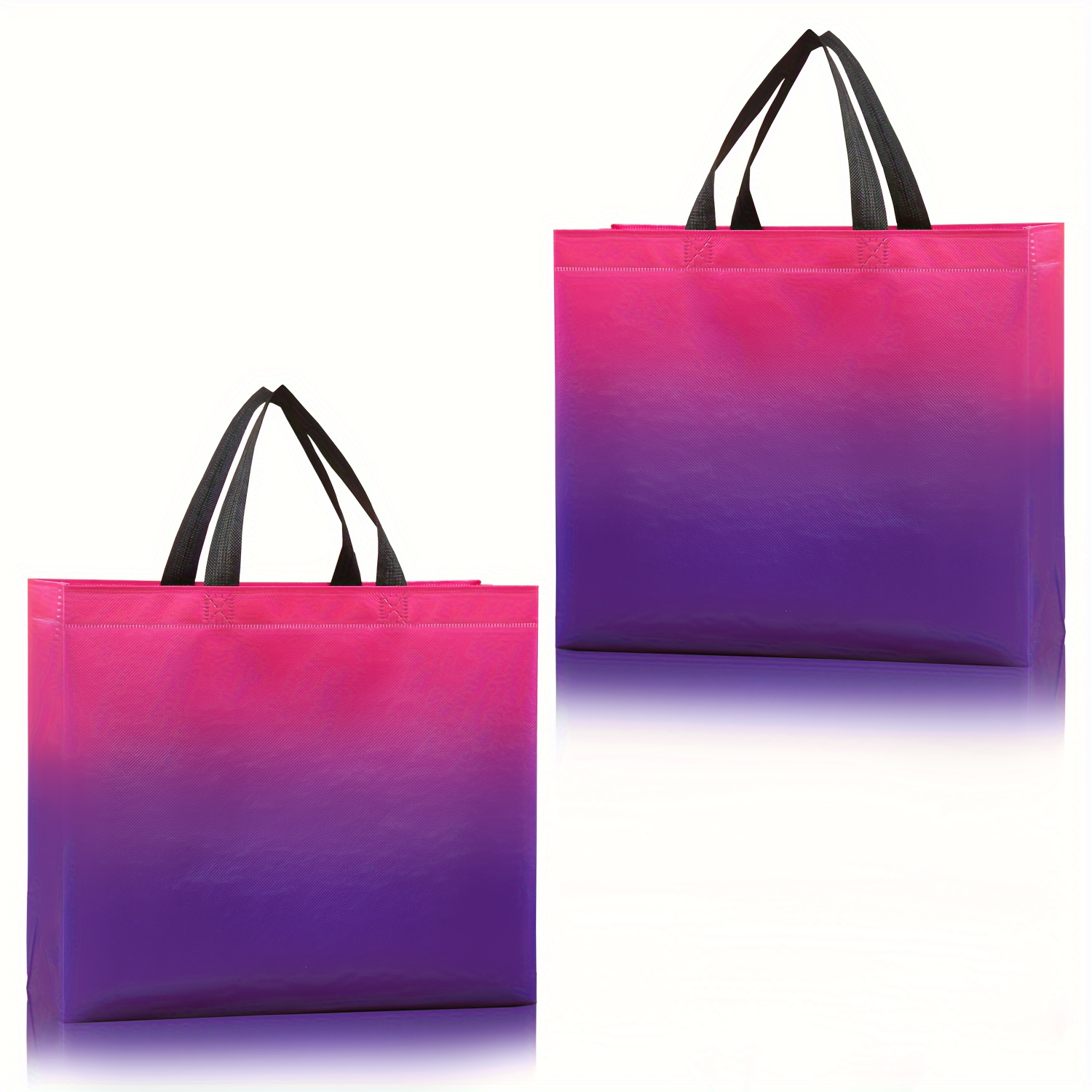Bolsas de regalo pequeñas moradas con asas, paquete de 12 mini bolsas de  regalo, bolsas de regalo de papel morado extra pequeñas con asas de cuerda