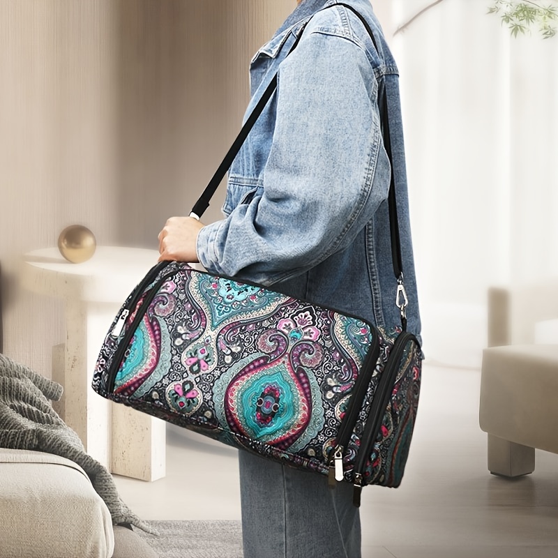Bolso de viaje para mujer, bolso duffle nuevo bolso grande Mandala