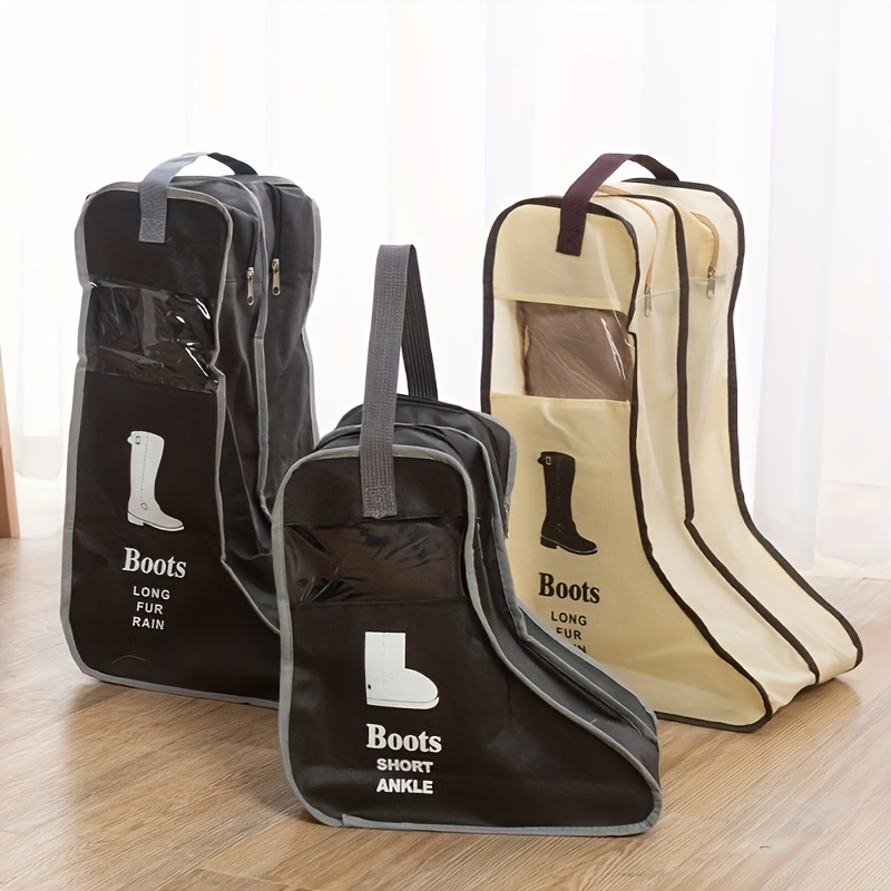 Clear Boot Storage Bag Portable Dust Cover For Short - Temu