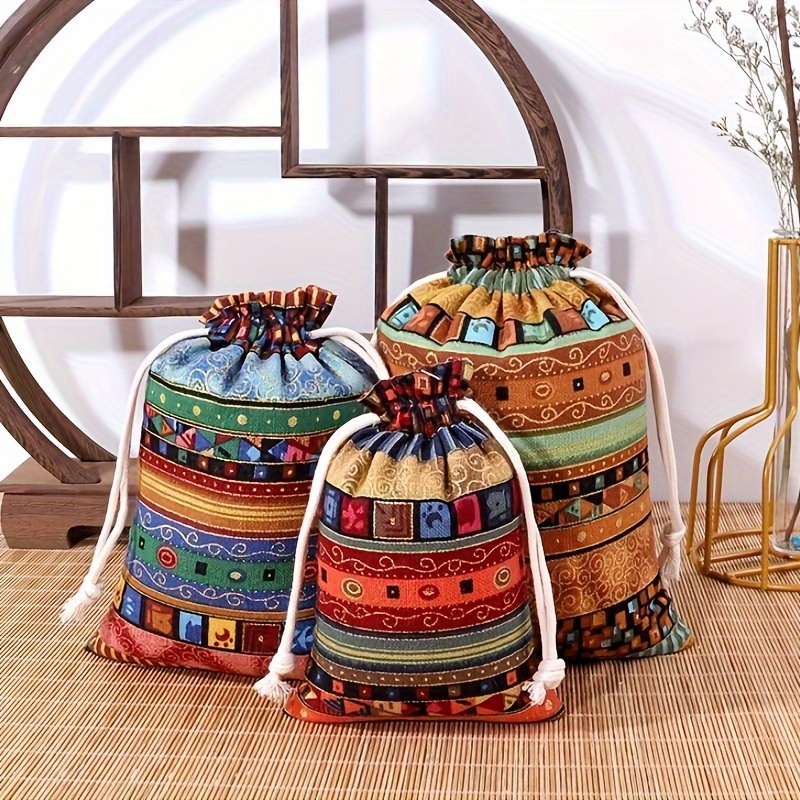 Small Velvet Jewelry Bags 3x4 inch, 20pcs Cloth Gift Pouches with