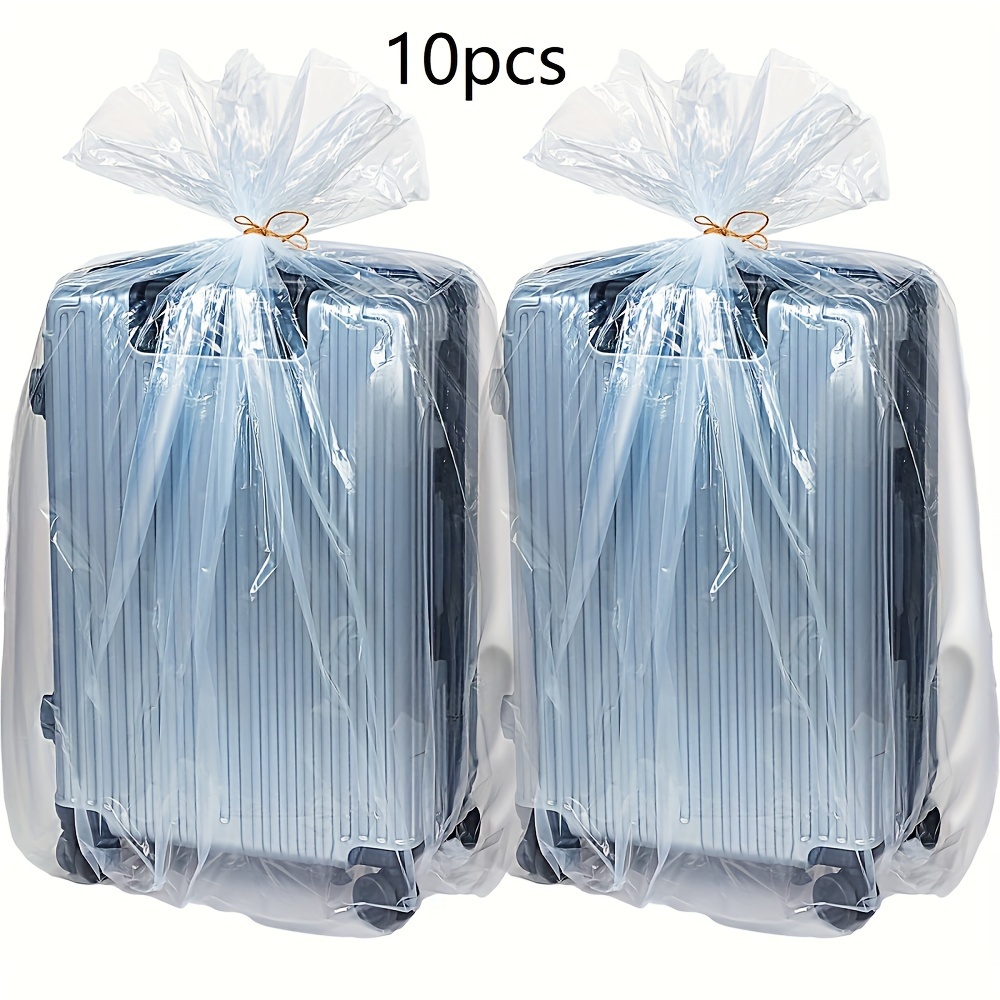 Paquete de 100 bolsas de plástico con cierre de cierre de 10 x 13 pulgadas,  duraderas, grandes, transparentes, con cierre de polietileno, resistentes