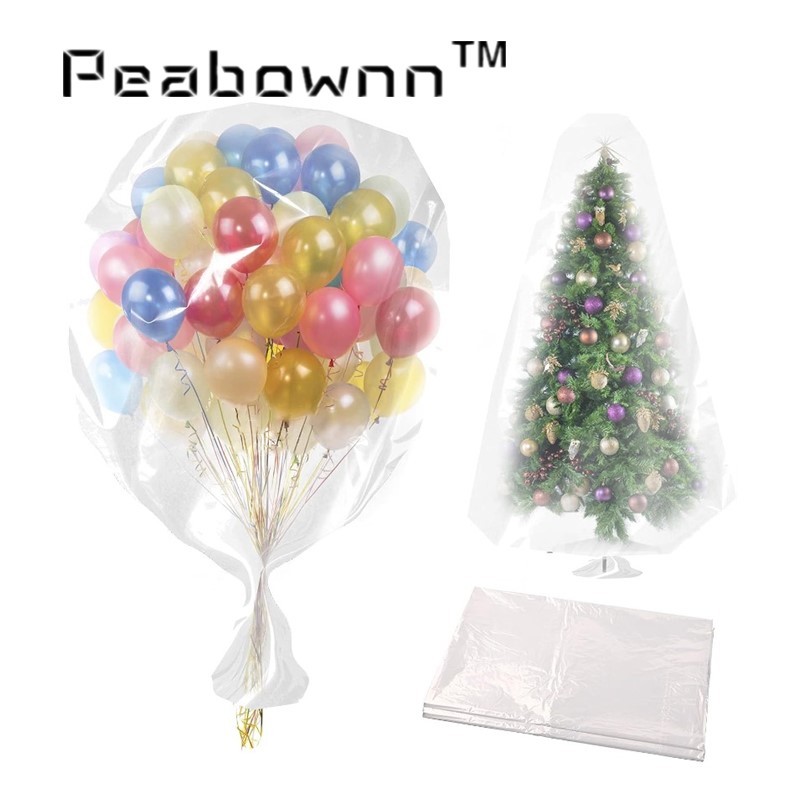 Balloon Bag For Transport, Disposable Anti-helium Balloon Bag, Clear Giant  Storage Bags For Birthday Celebration Christmas New Years Eve Party  Supplies - Temu