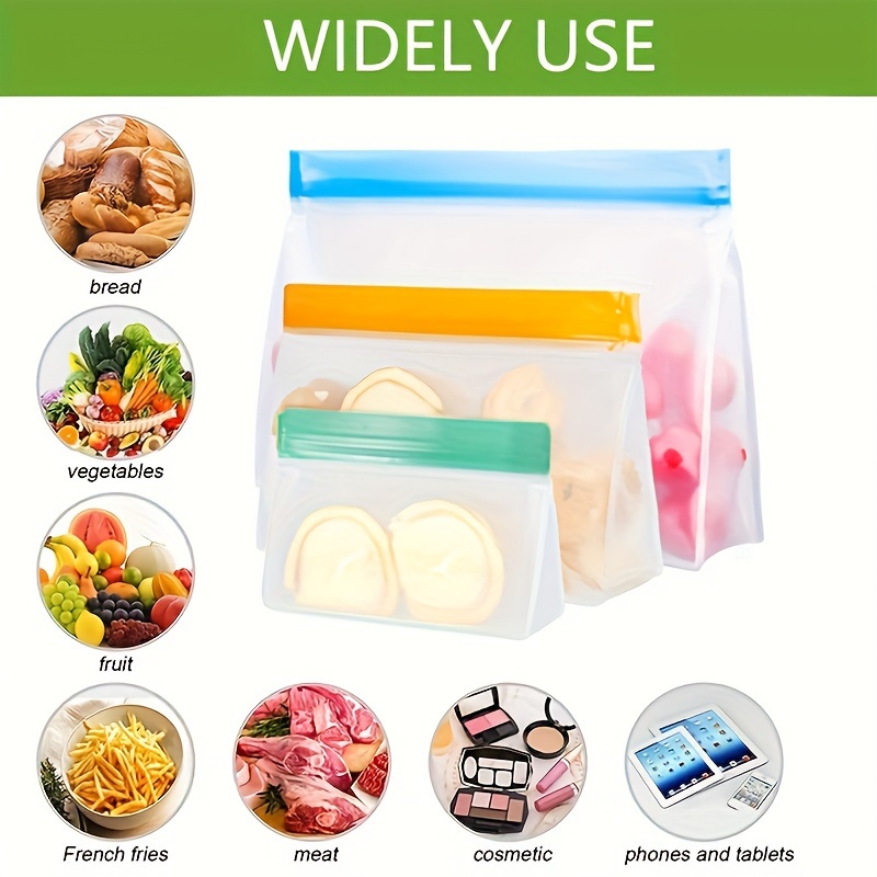 2 Pack Baggy Rack - Sandwich Bag Racks Holder, Food Storage Bags