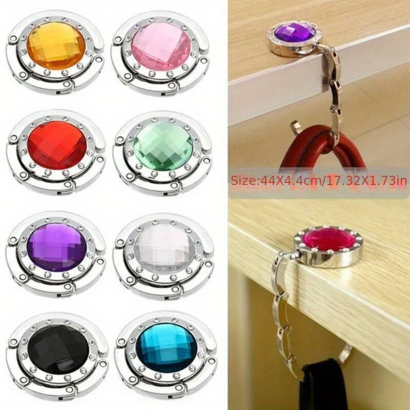 Portable Foldable Handbag Hanger Hanging Hook Exquisite - Temu