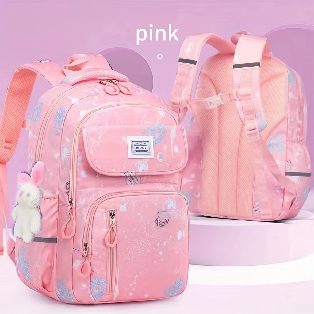 Mochila Kawaii para niñas y niños, linda mochila escolar para estudiantes  con bolsa para bolígrafos, bolsa de viaje para portátil con diseño de