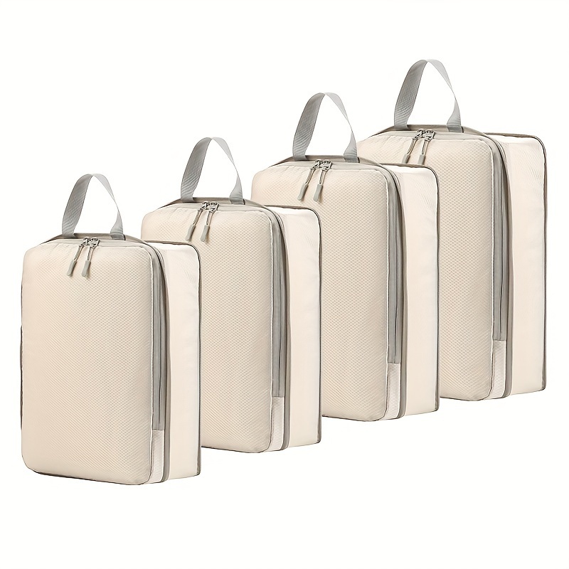 Bolsas de vacío de compresión para almacenamiento de ropa, accesorios de  viaje, grandes bolsas de plástico