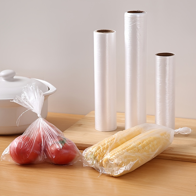 Thickened Clear Food Packaging Plastic Bags With Retail - Temu