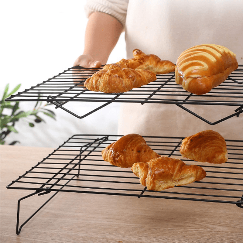 Cooling Rack for Baking 2-Pack 16x10 Inches Baking Rack Thick Wire Cookie Rack