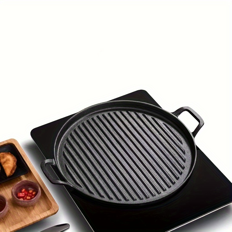 Cast Iron Burger Pan - Temu