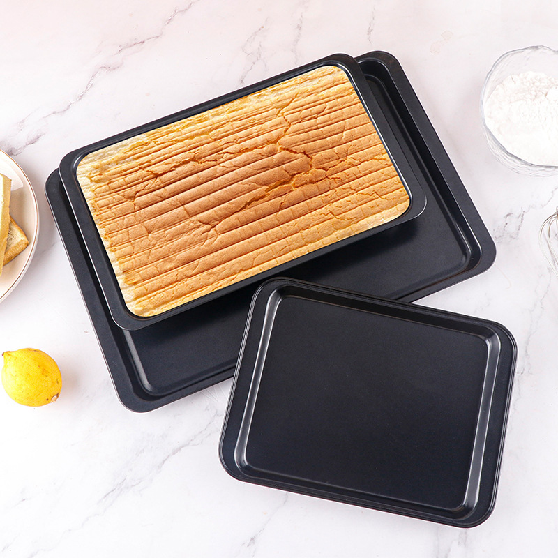 GGEROU Rectangle Deep Baking Pan Set,3 PCS Aluminum Cake Pan,Non Stick  Baking Sheets Baking Tray Bakeware Toaster Oven Food-Safe Nonstick Coating  price in Saudi Arabia,  Saudi Arabia