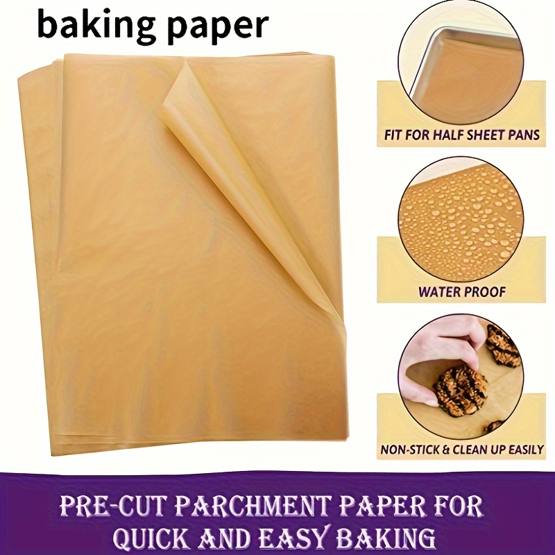 Macarons Cookie Parchment Paper Sheets Template, Pre-cut Circle Printed  Half Sheet Parchment Baking Paper sheet, Non-Stick & Easy Clean unbleached