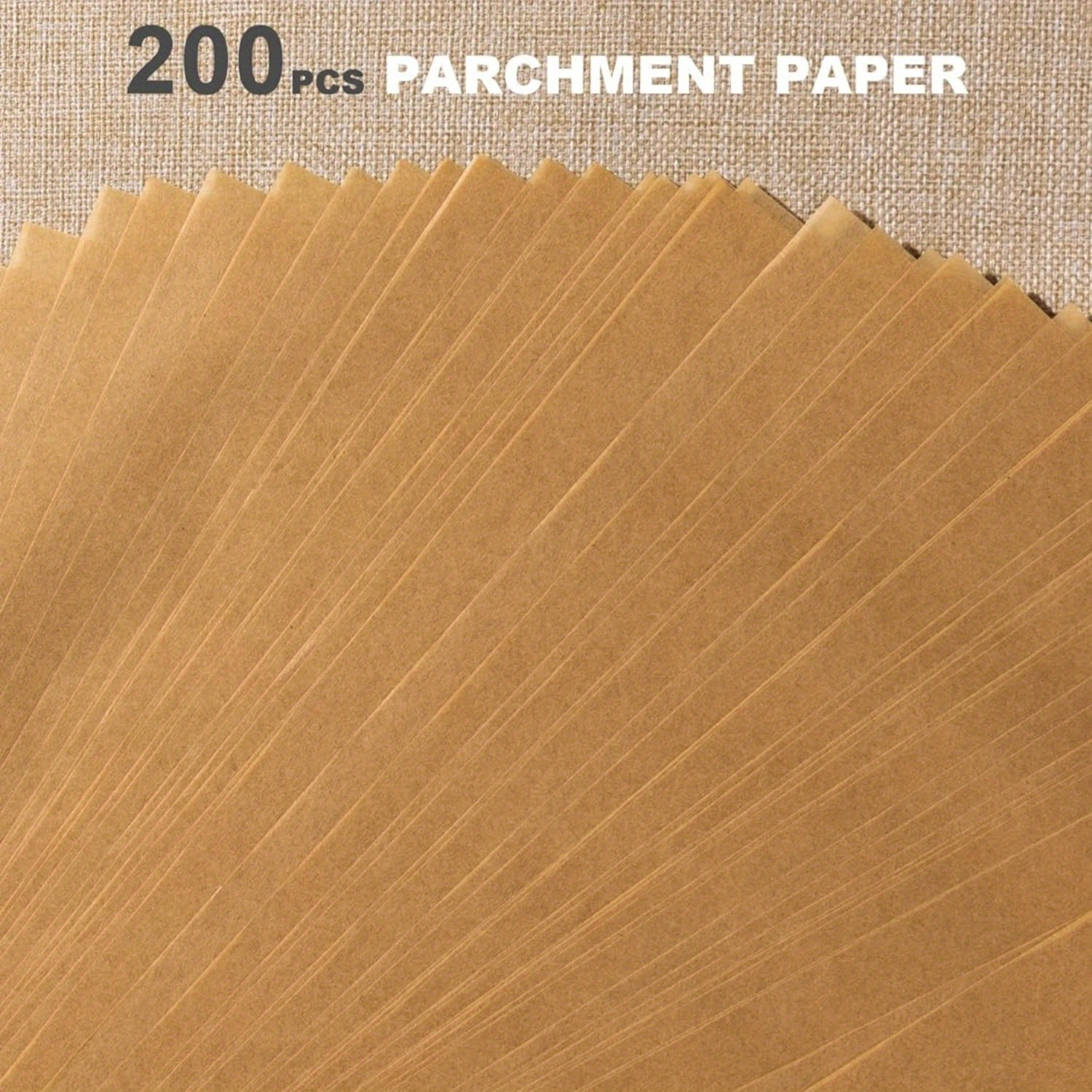  katbite 200Pcs 9x13 inch Heavy Duty Parchment Paper Sheets,  Precut Parchment Paper for Quarter Sheet Pans Liners, Baking Cookies,  Bread, Meat, Pizza, Toaster Oven (9x13): Home & Kitchen