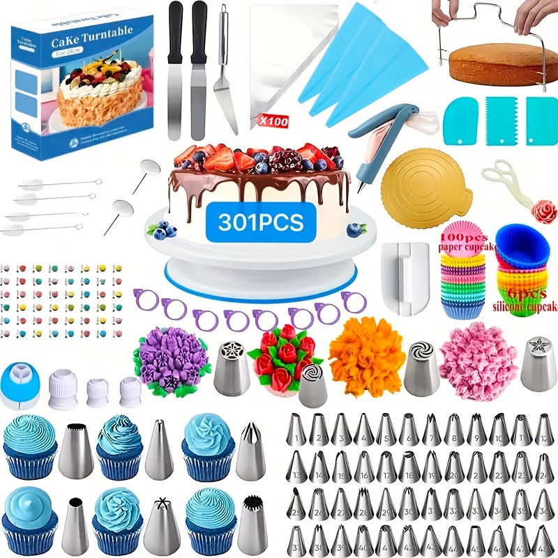 Kit de decoración de pasteles de 137 piezas juego de - Temu