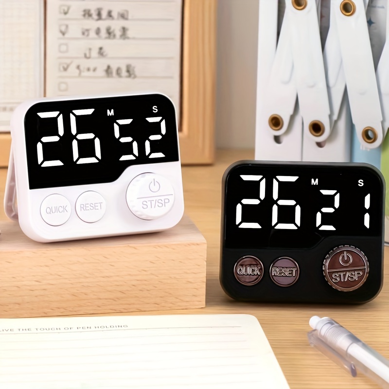Small Digital Pomodoro Timer For Studying And Working Mute - Temu