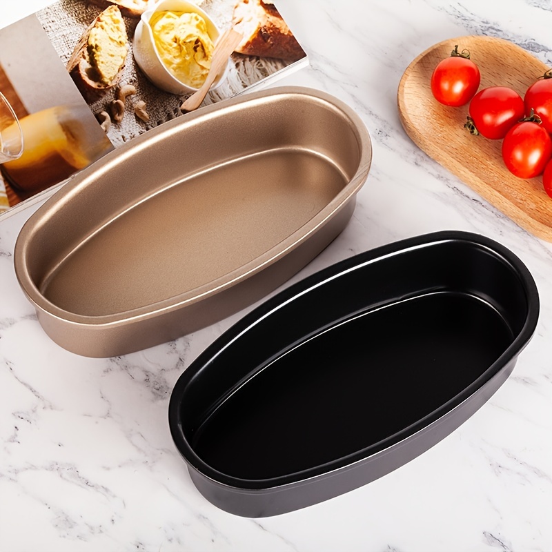 7.5 Inch Square Baking Tray Non-Stick Carbon Steel Toast Plate Cake Bread  Baguette Oven Bakeware