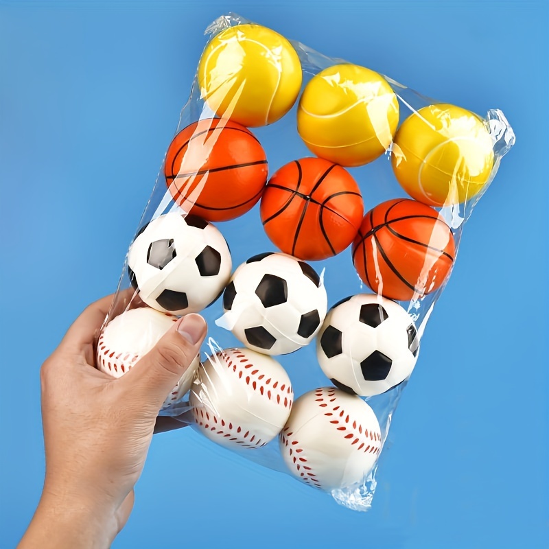 Soft Foam Sponge Sports Balls Mini Sports Balls Squeezable - Temu