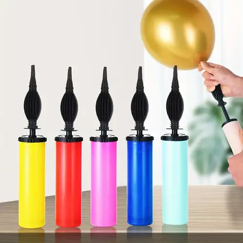 Pompa manuale per gonfiare palloncini – Pompa ad aria per palloncini |  Gonfiatore manuale per palloncini per accessori per feste bambini a 2 vie