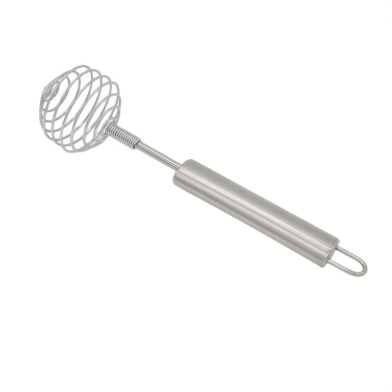 1Pcs Spiral Whisk Stainless Steel Kitchen Mixer Balloon Egg Beater