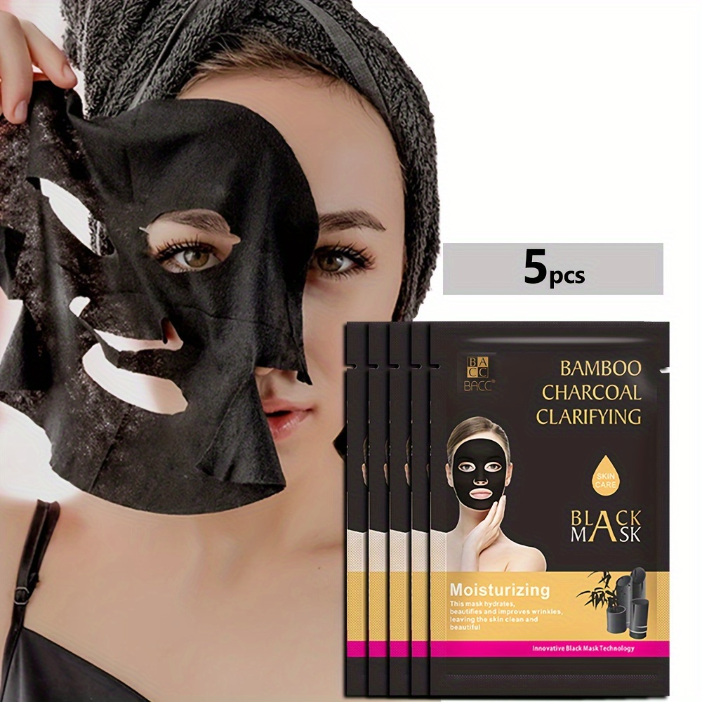  SHILLS Máscara negra para hombres, máscara negra purificadora,  máscara de carbón, máscara de eliminación de puntos negros, máscara  despegable, máscara de carbón y un juego de brochas : Belleza y Cuidado