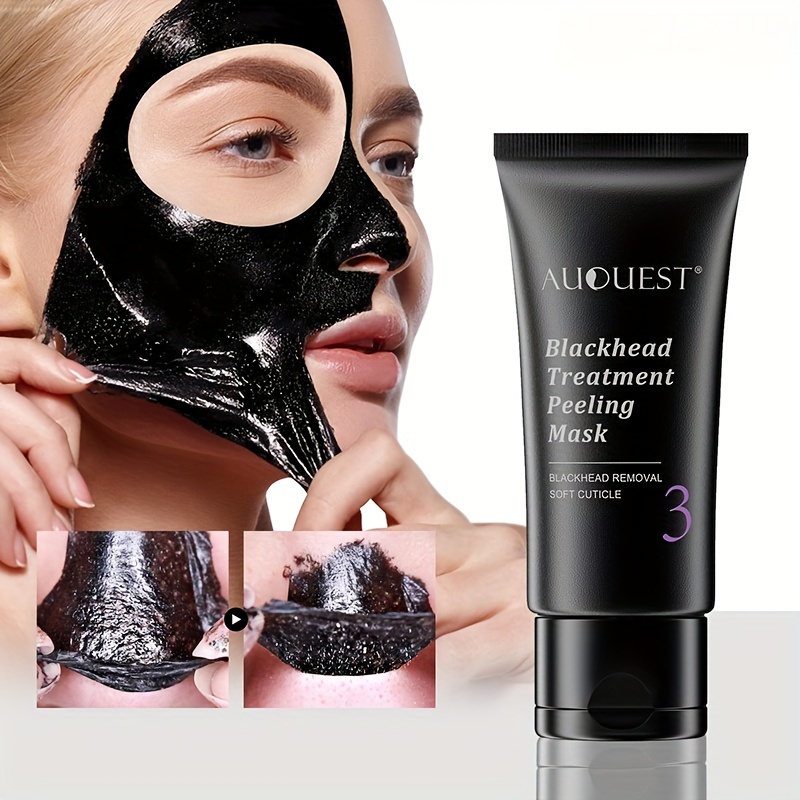  VANECL - Máscara eliminadora de puntos negros, máscara de  carbón activado para limpieza profunda, máscara de puntos negros  purificadora de poros, máscara negra para cara y nariz, todo tipo de piel, 
