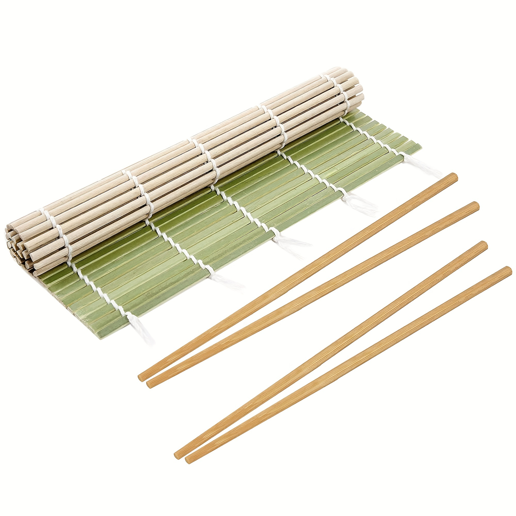 Useful Sushi Rolling Mat Lightweight Sushi Mat Non-Stick Easy to Use Bamboo  Curtain Sushi Rolling