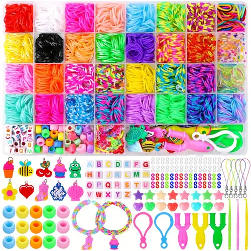 Buy Wholesale China Rainbow Hand-knitted Band Loom Kit Diy