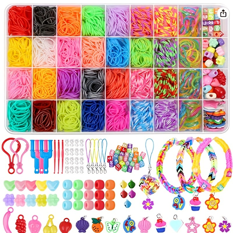 10700 Rubber Bands,rubber Band Bracelet Kit,loom Bands,bracelet Making  Kit,loom Kit – Casazo