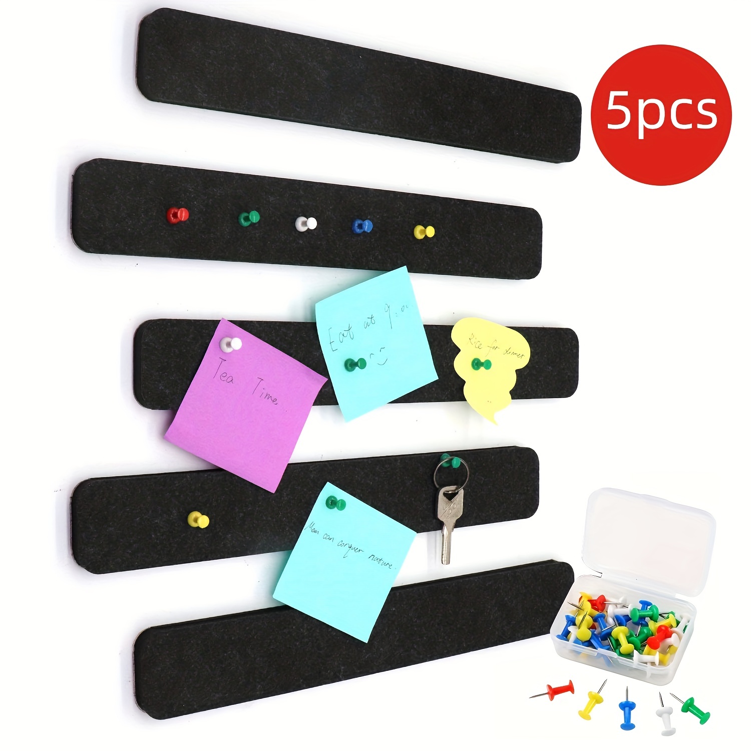 1pc/3pcs Cork Strips, Self-adhesive Cork Board For Walls, Desks, Homes,  Classrooms, And Offices. Can Be Used To Stick Notes, Photos, And Schedules