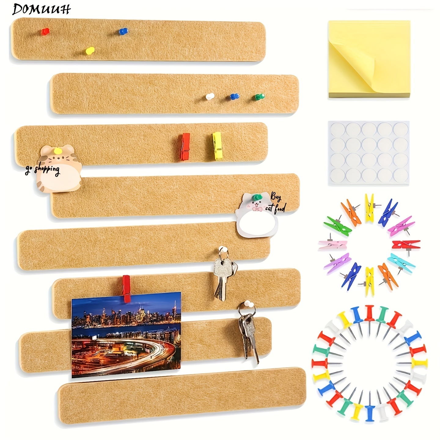 Trycooling Bulletin Board/Cork Board on The Desktop-Small Mini Hanging Tack Memo