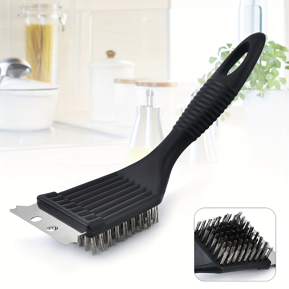 Long-handled Y-shaped Grill Cleaning Brush - Perfect For Outdoor Bbqs For  Hotel/commercial - Temu