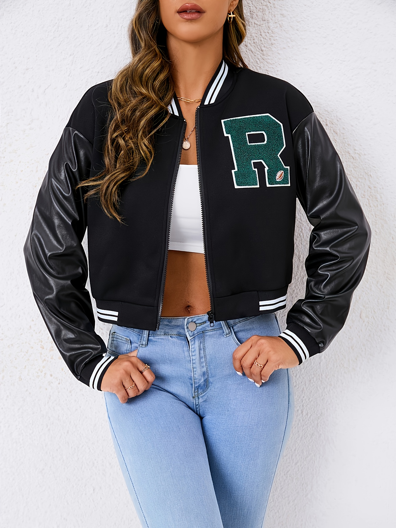 Veste de best sale baseball femme