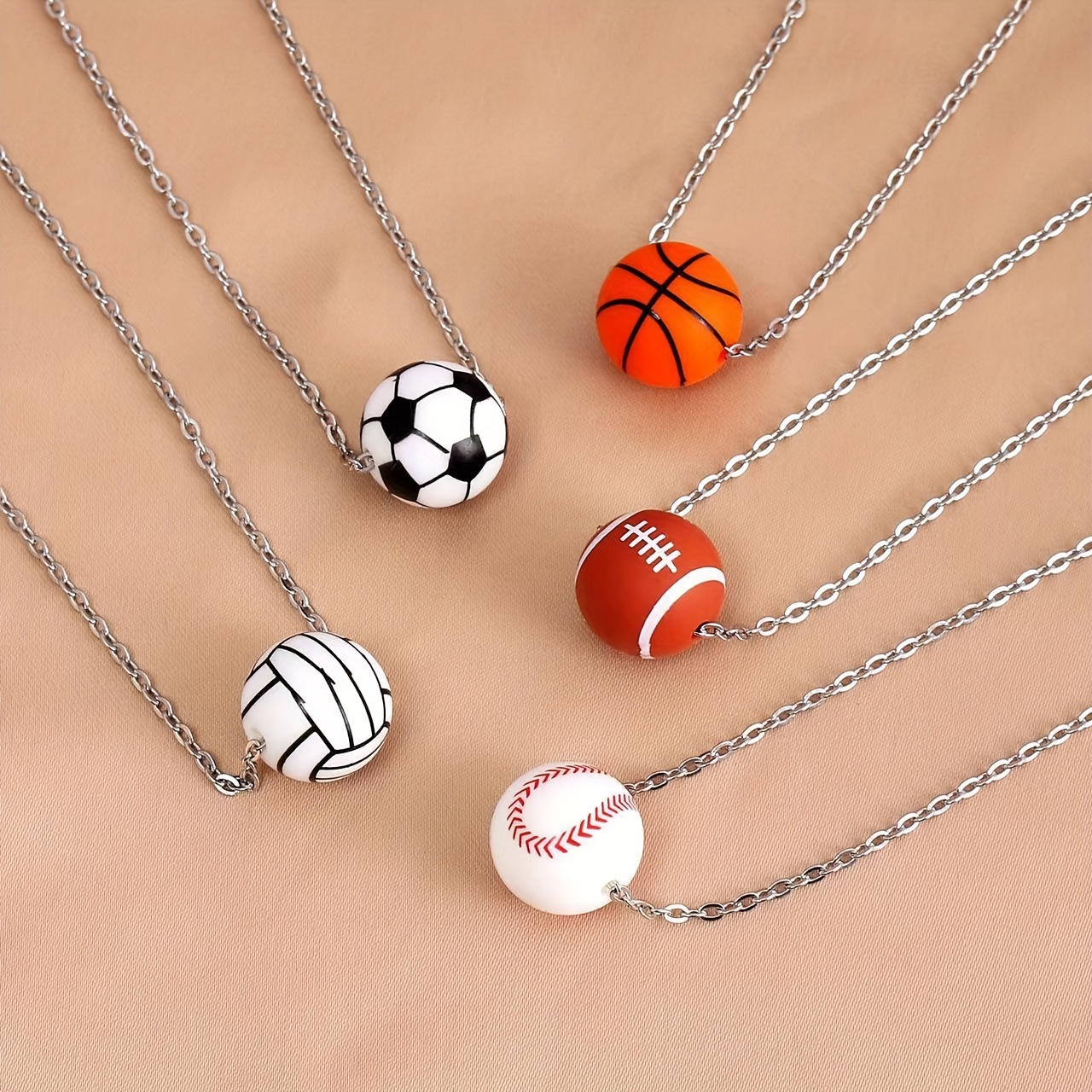 Basket ball Volley ball Baseball Tennis Petit Pendentif - Temu Canada