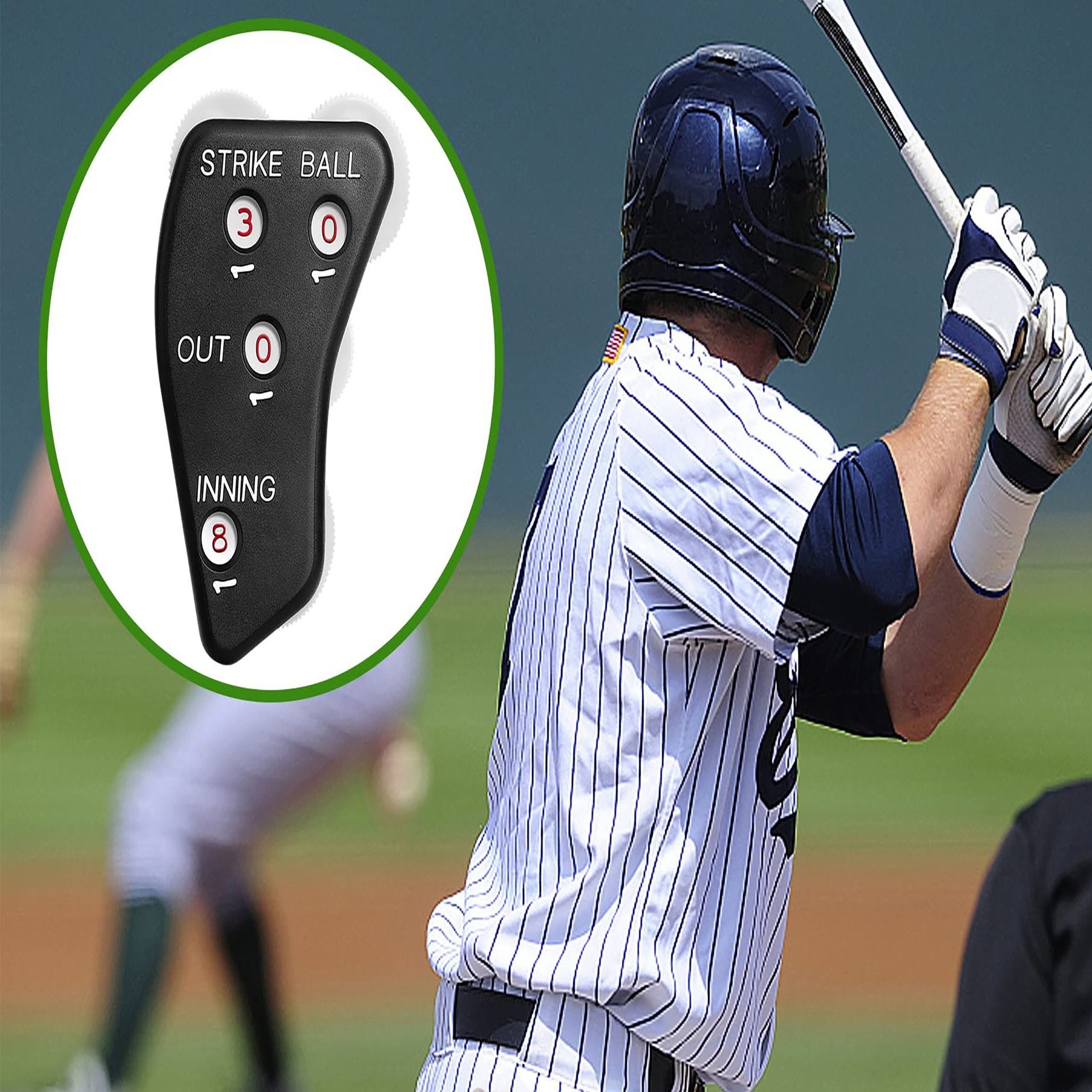 Baseball Referee Scorer Baseball Game Counter Clicker Easy To