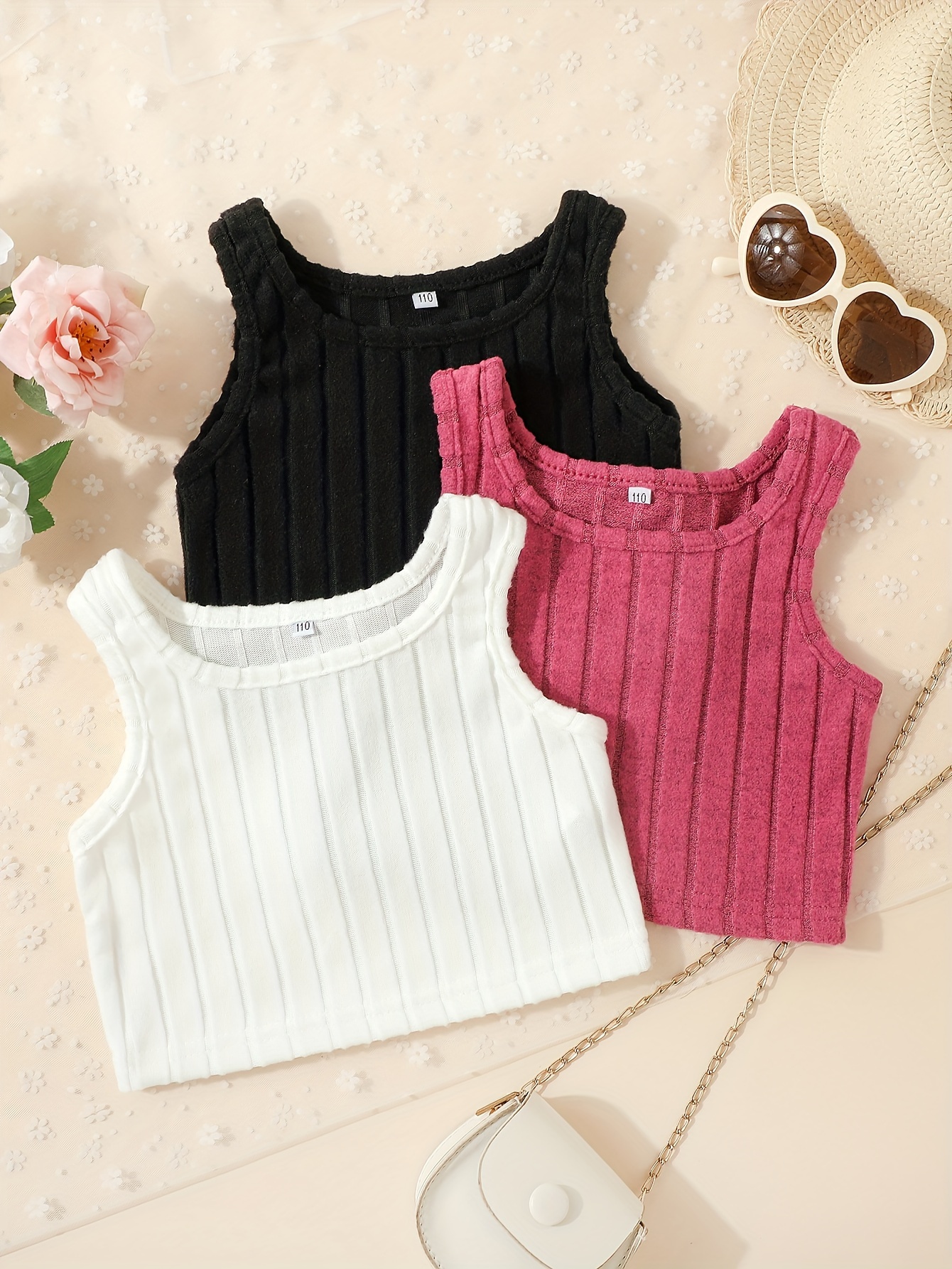 Basic Sleeveless Crop Top - Temu Canada