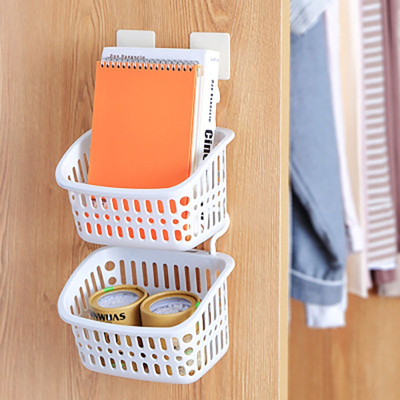 Colorful Thick Rectangular Plastic Basket, Sturdy And Durable Basket, Small  Items Organizer, Bathroom Lotion Holder, Living Room Snacks Sundries  Organizer, Home Essential - Temu