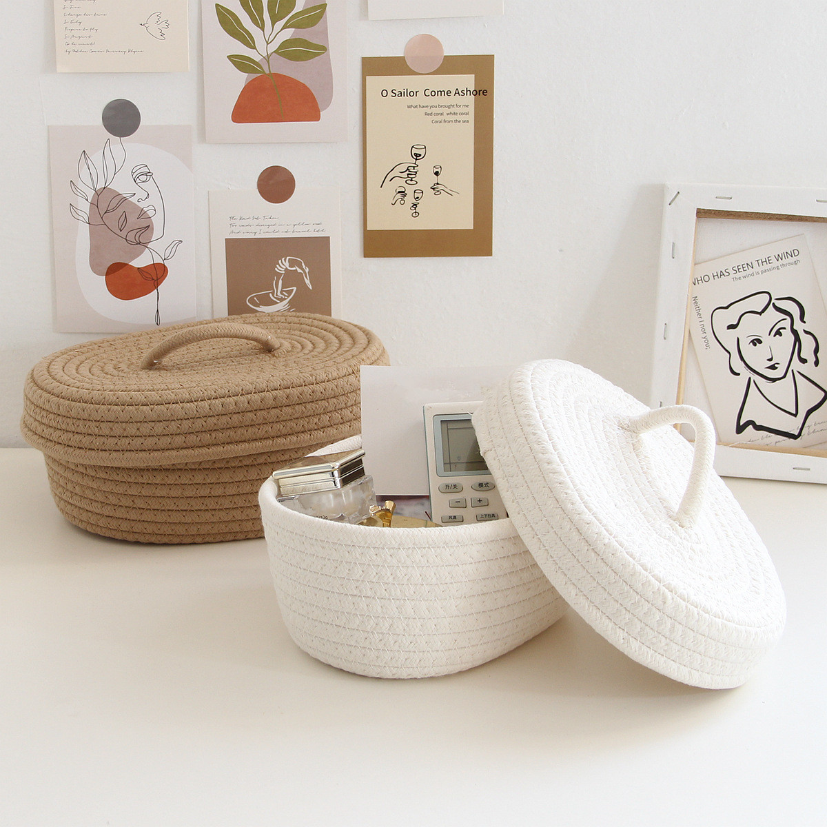 Small Baskets & Storage Containers at