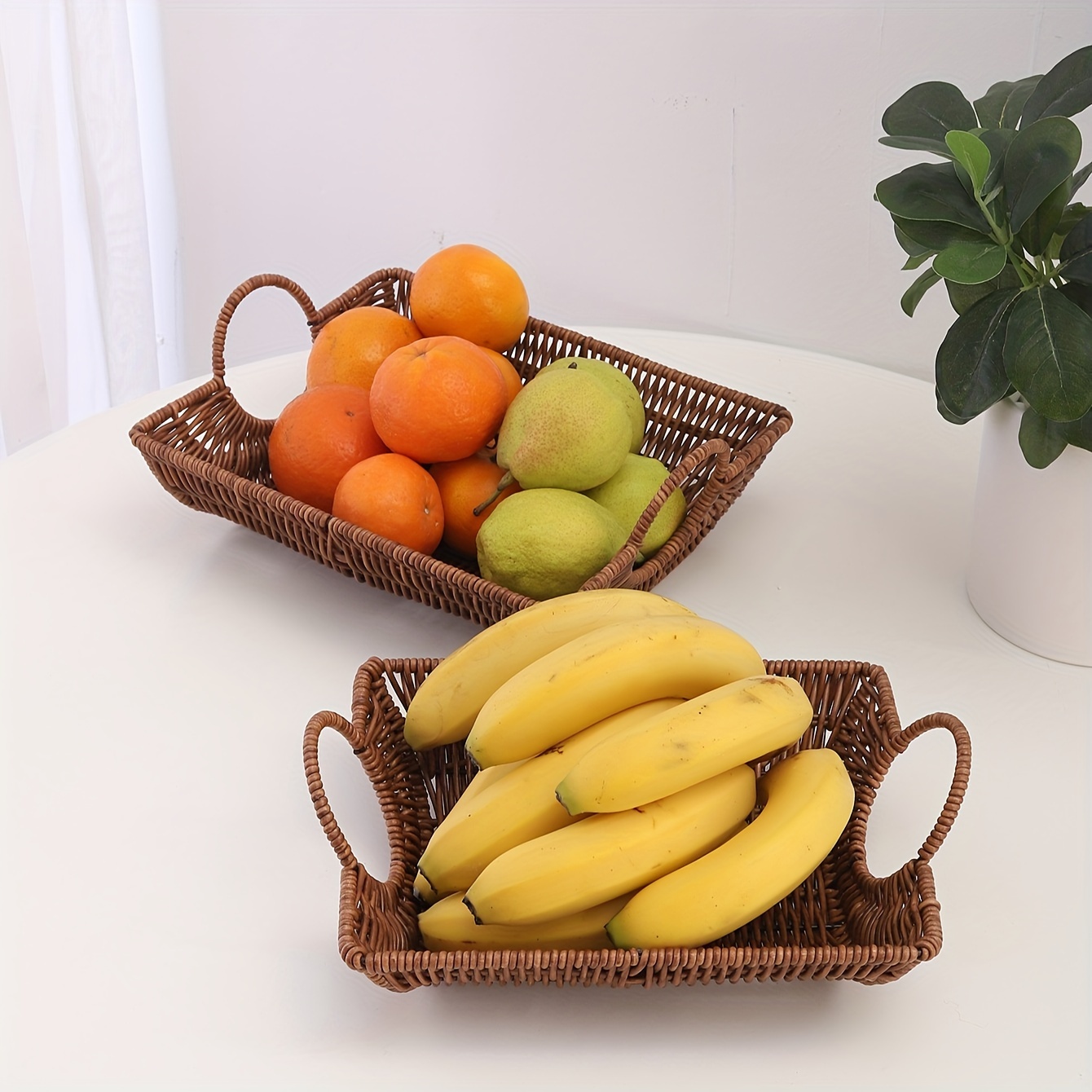 Corbeille à fruits avec filet