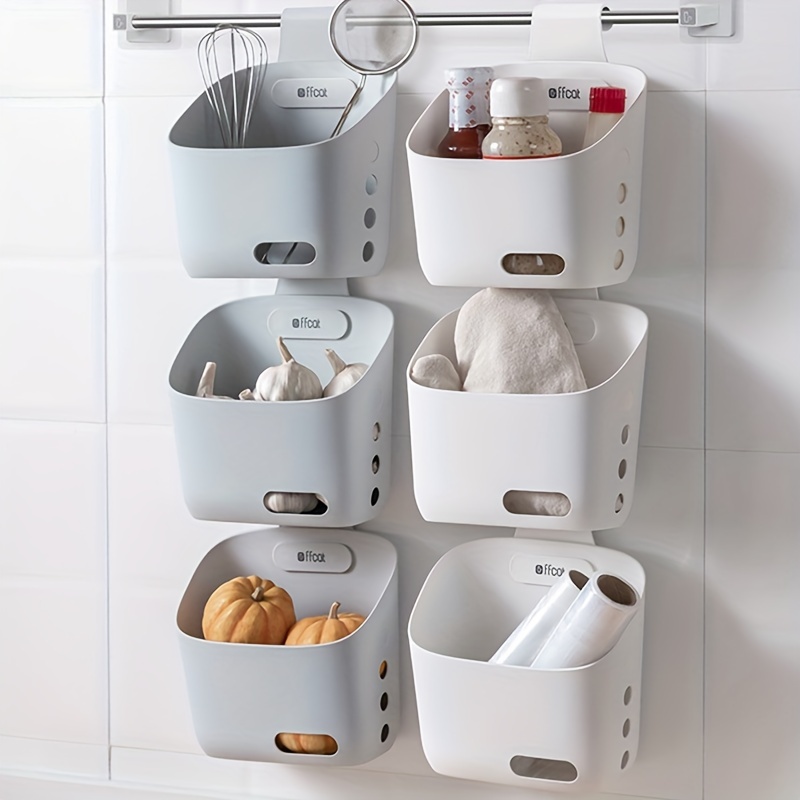 Small Hanging Toiletry Storage Basket Durable Stationery - Temu