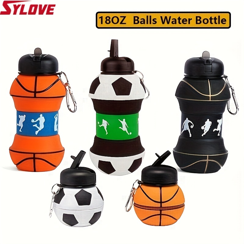 Leak-proof Sport Water Bottle With Wide Mouth For Running, Basketball,  Football, And Outdoor Fitness - Lightweight And Easy To Squeeze - Temu