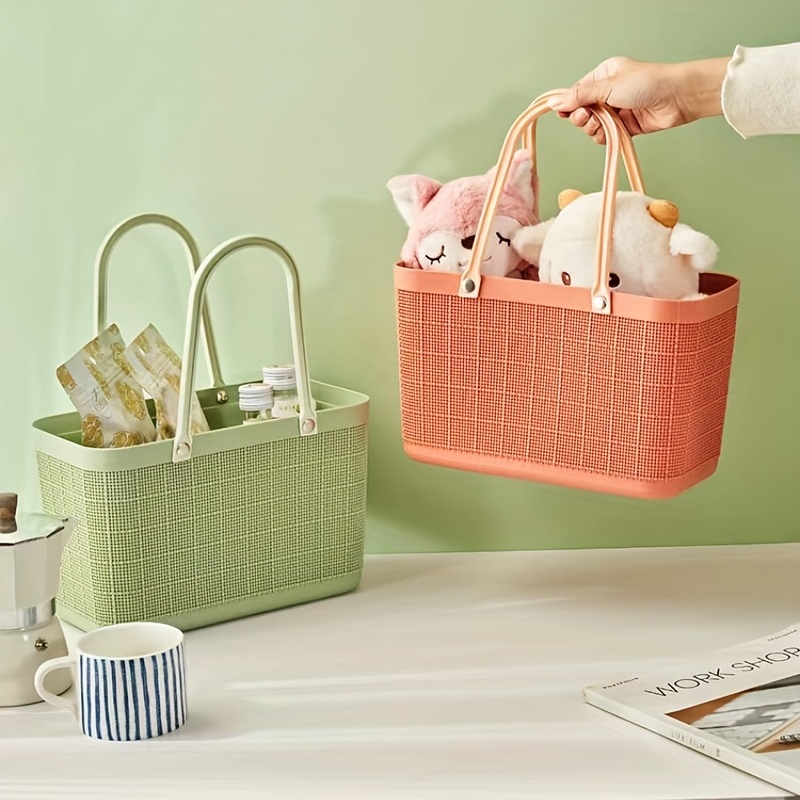 Reusable Shopping Basket Cherry Blossom Pink Portable Folding Picnic  Grocery Bags Laundry Basket Shopping Tote Bag : Home & Kitchen 