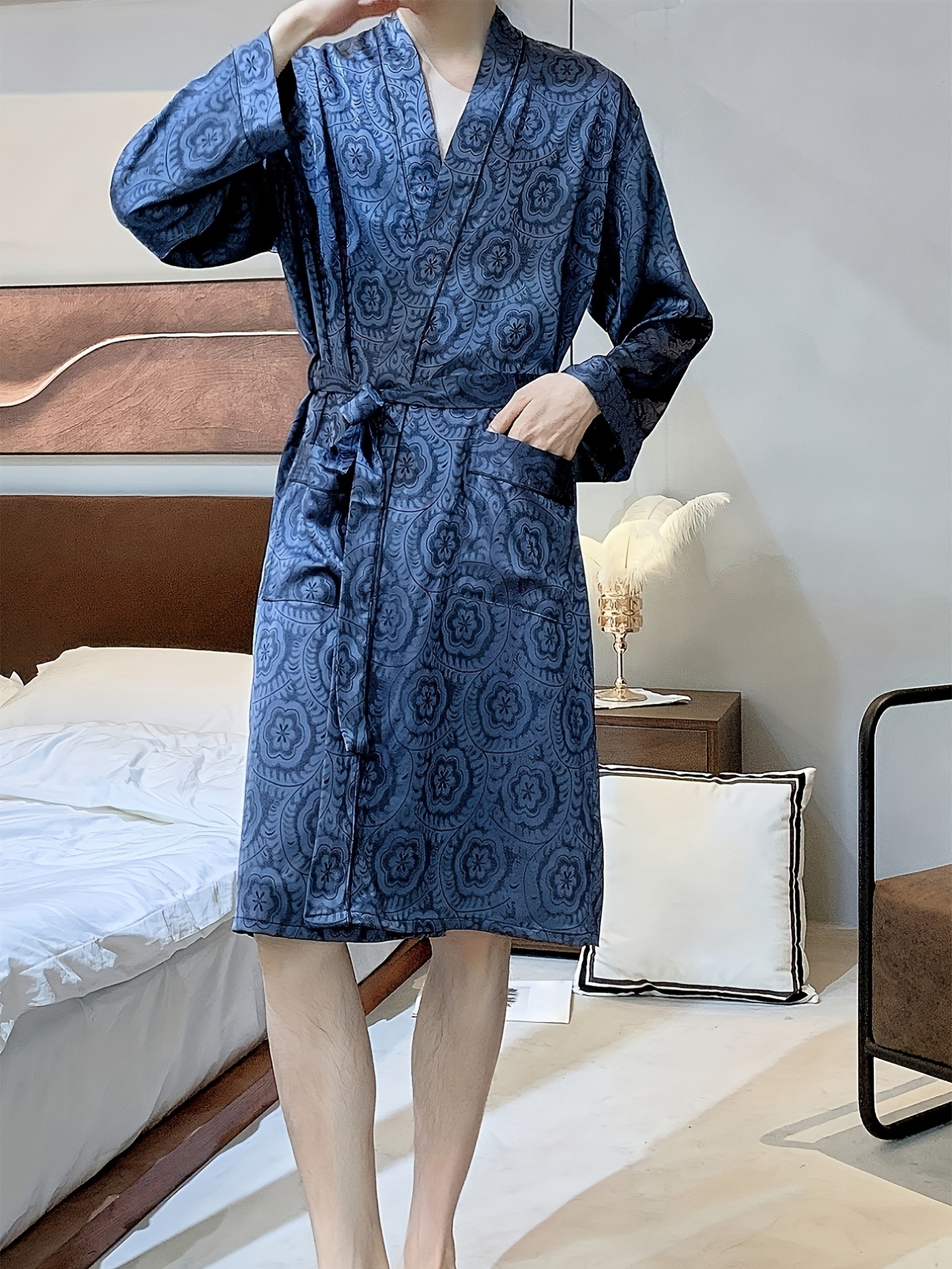 Cotton dressing hot sale gown australia