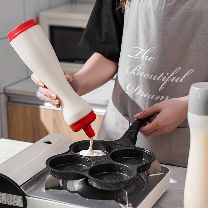 Hand-held Manual Pancake Cupcake Batter Mixer Dispenser Blender Machine  Baking Tool for Making Cakes Waffles Betters