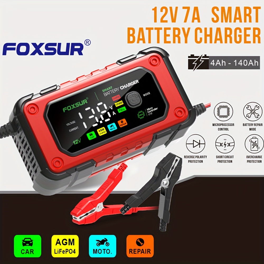 Car Battery Charger Fast Charge - Temu