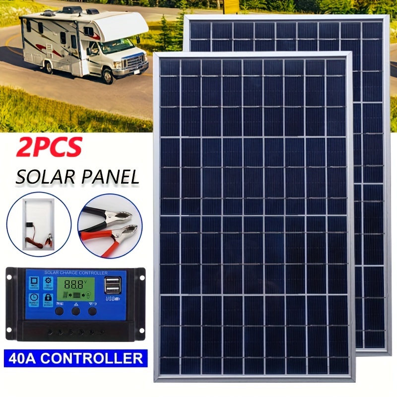 Cargador solar de goteo de 12 V, panel solar, cargador de batería solar de  12 voltios, impermeable, mantenedor de batería solar para automóvil