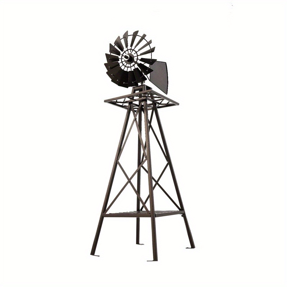  120cm garden windmill metal ornaments outdoor decor ornamental   Product details 1
