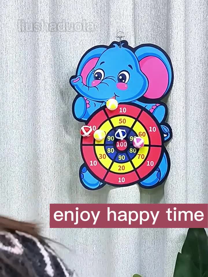 12pcs Colorful Sticky Ball Throwing Game Set